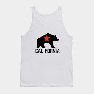 California bear black Tank Top